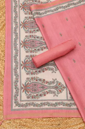 printed unstitched dress material
