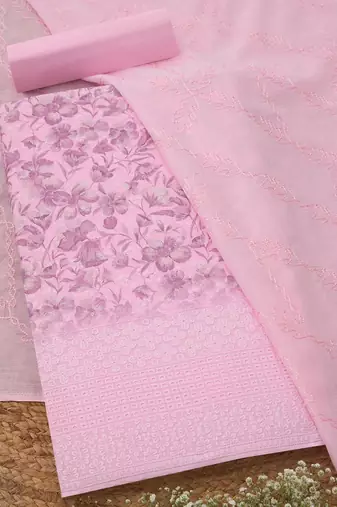 printed  cotton unstitched dress material