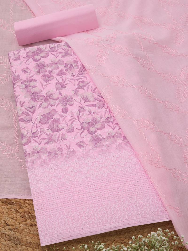 printed  cotton unstitched dress material