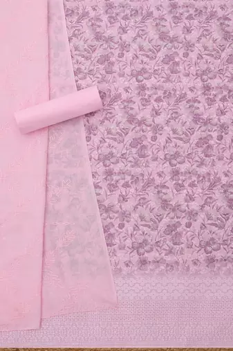 printed  cotton unstitched dress material