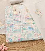 printed unstitched dress material
