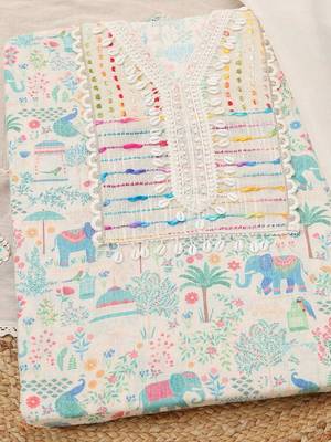 printed unstitched dress material 3