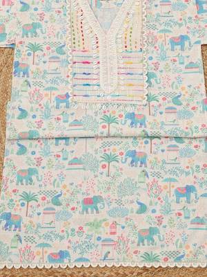 printed unstitched dress material 5