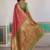 Pink ethnic motifs woven design zari banarasi saree with unstitched blouse