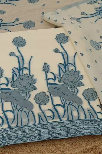 printed unstitched dress material