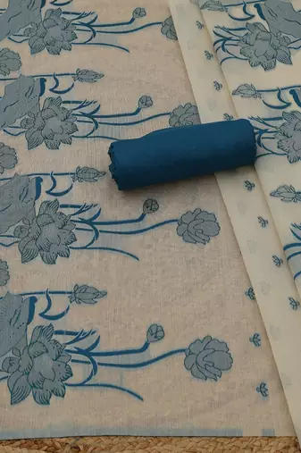 printed unstitched dress material