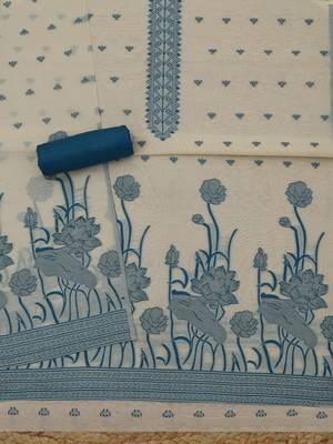 printed unstitched dress material 5