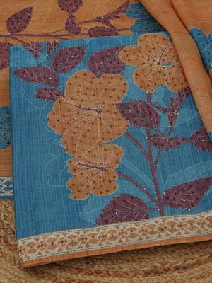 printed unstitched dress material 2