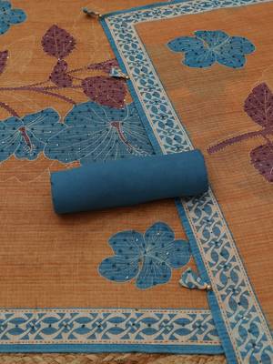 printed unstitched dress material 3
