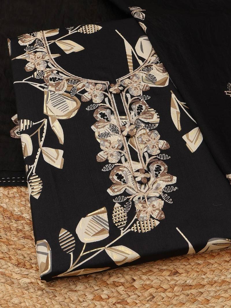 printed unstitched dress material