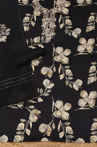 printed unstitched dress material
