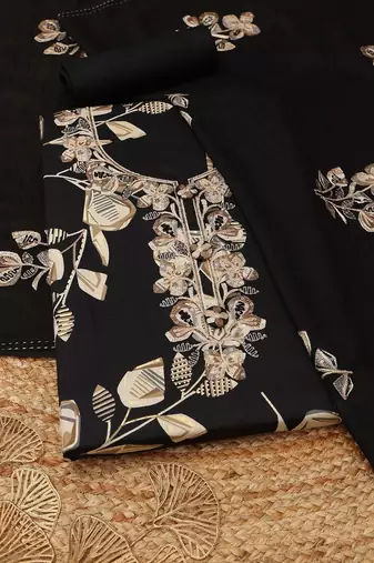 printed unstitched dress material