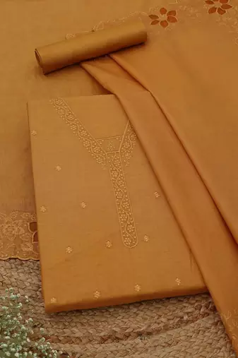 printed unstitched dress material