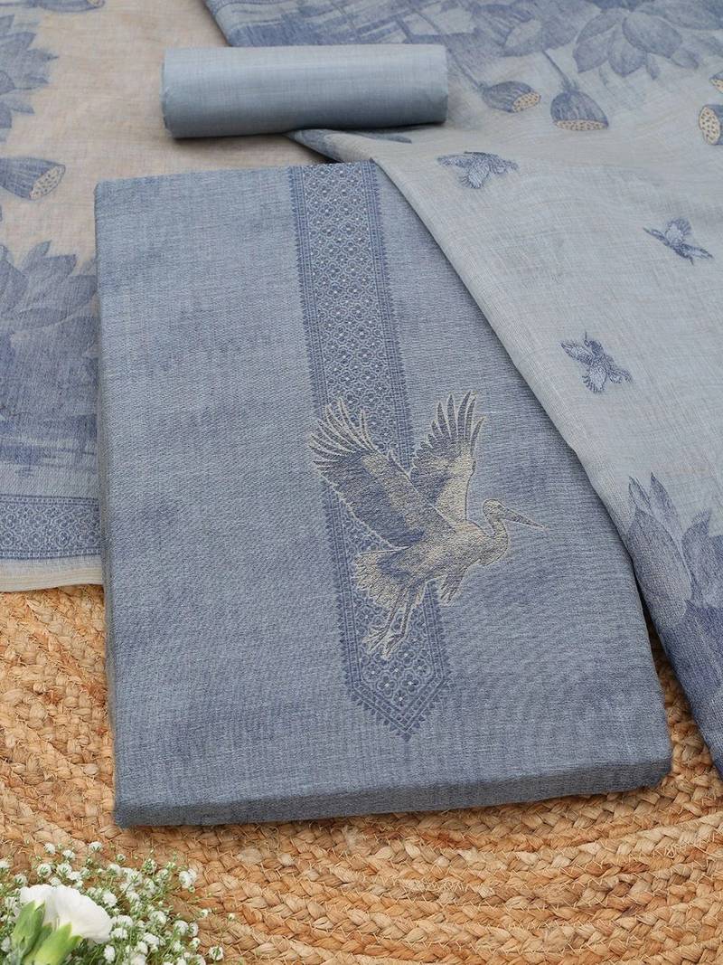 printed unstitched dress material