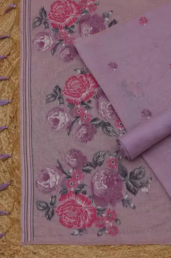 printed unstitched dress material
