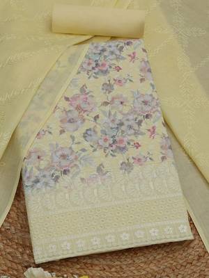 printed  cotton unstitched dress material 1