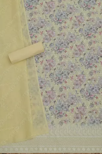 printed  cotton unstitched dress material