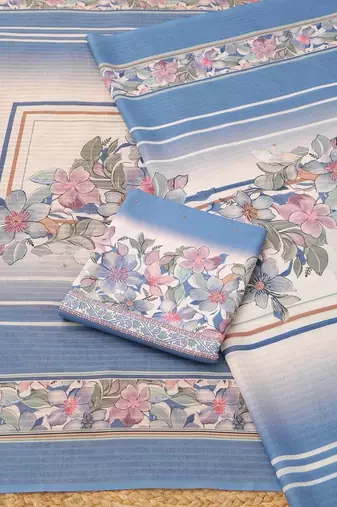 printed unstitched dress material