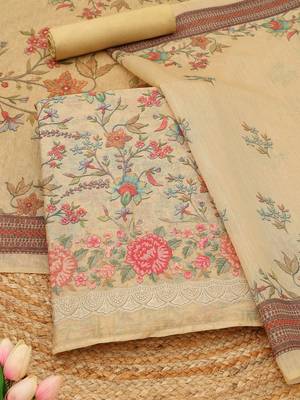 printed unstitched dress material 1