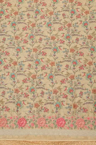 printed unstitched dress material