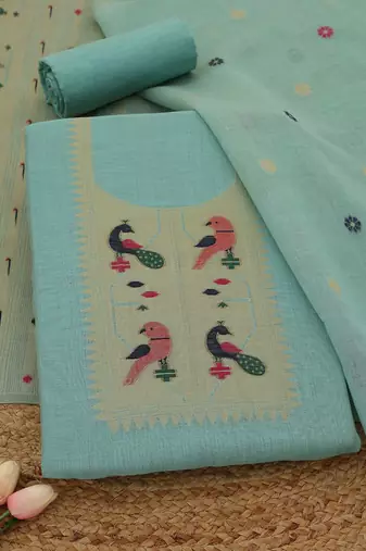 unstitched dress material