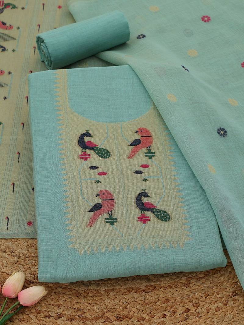 unstitched dress material