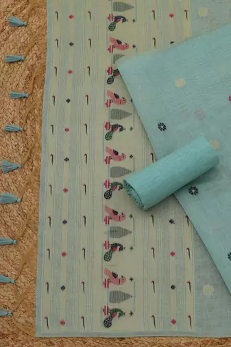 unstitched dress material