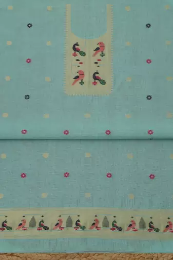 unstitched dress material