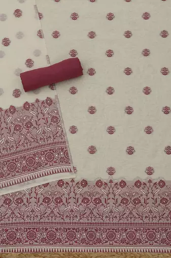 unstitched dress material