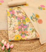 printed unstitched dress material