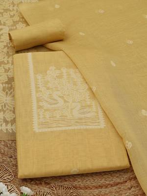 printed unstitched dress material 1