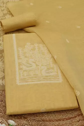 printed unstitched dress material