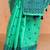 Green woven design chanderi sarees with blouse piece