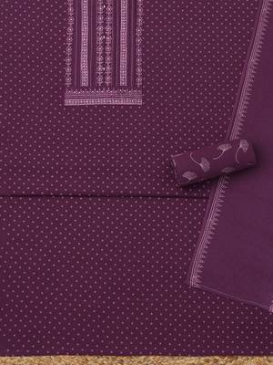 printed unstitched dress material 5