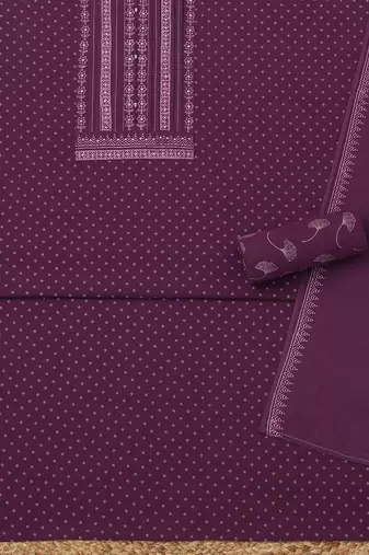 printed unstitched dress material