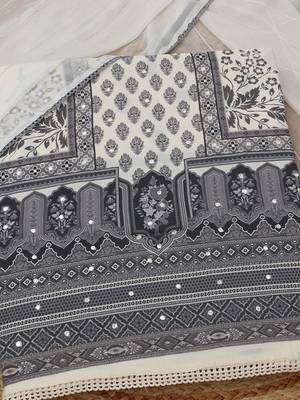 printed  cotton unstitched dress material 2