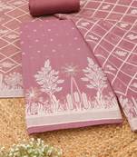 printed unstitched dress material