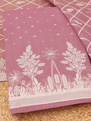 printed unstitched dress material 2