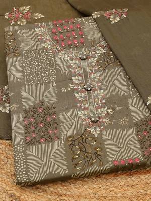 printed unstitched dress material 1