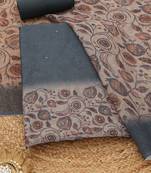 printed linen unstitched dress material