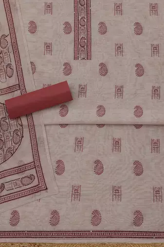 printed unstitched dress material