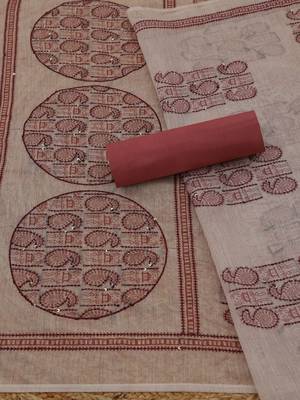 printed unstitched dress material 5