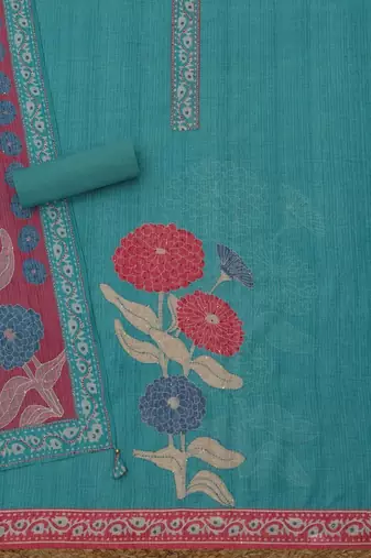 printed unstitched dress material