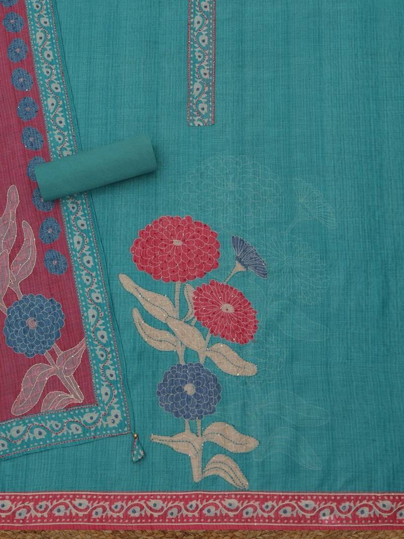 printed unstitched dress material