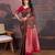Brown woven design zari ethnic motifs banarasi sarees