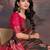 Brown woven design zari ethnic motifs banarasi sarees