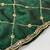 Green embroidered satin saree