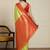 Green ethnic motifs woven design zari kanjeevaram saree