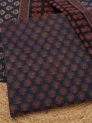 printed unstitched dress material 1