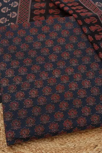 printed unstitched dress material